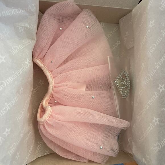 American Girl Doll Ballerina Pretty Pink Tutu Set for Dolls - Picture 6 of 7